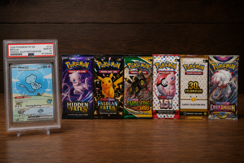 Pokémon Mystery Bundle £100 | Guaranteed PSA 10 / ACE 10 + 6 Booster Packs 🔥🔥