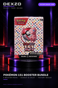 Pokémon 151 Booster Bundle — 6 Booster Packs — Factory Sealed